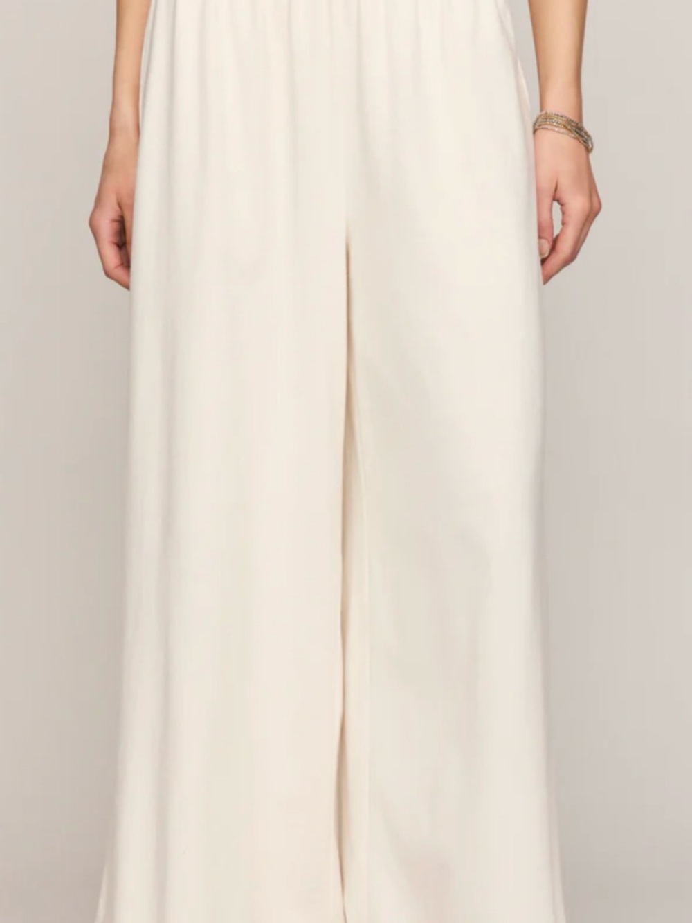 NWT Z Supply Women’s Scout Jersey Pant in color Sea Salt